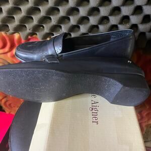 Etienne aigner gimbel Women’s loafer navy 8.5